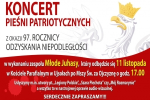 Koncert pieśni patriotycznych w Ujsołach - zdjęcie1