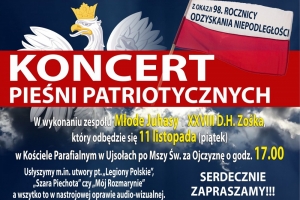Koncert Pieśni Patriotyczych w Ujsołach - zdjęcie1