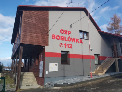 Przebudowa domu społeczności lokalnej w Soblówce