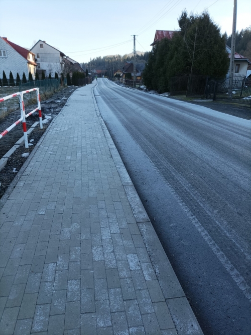 Przebudowa drogi powiatowej Nr 1439S Kamesznica-Rajcza-Ujsoły